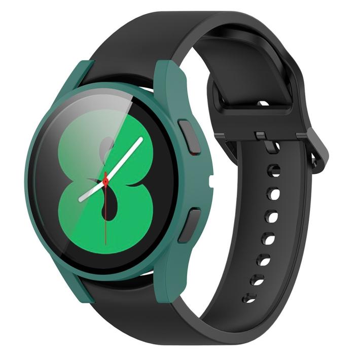 Bild 2, Galaxy Watch FE/4 40 mm Skal Med Skärmskydd Mörk Grön
