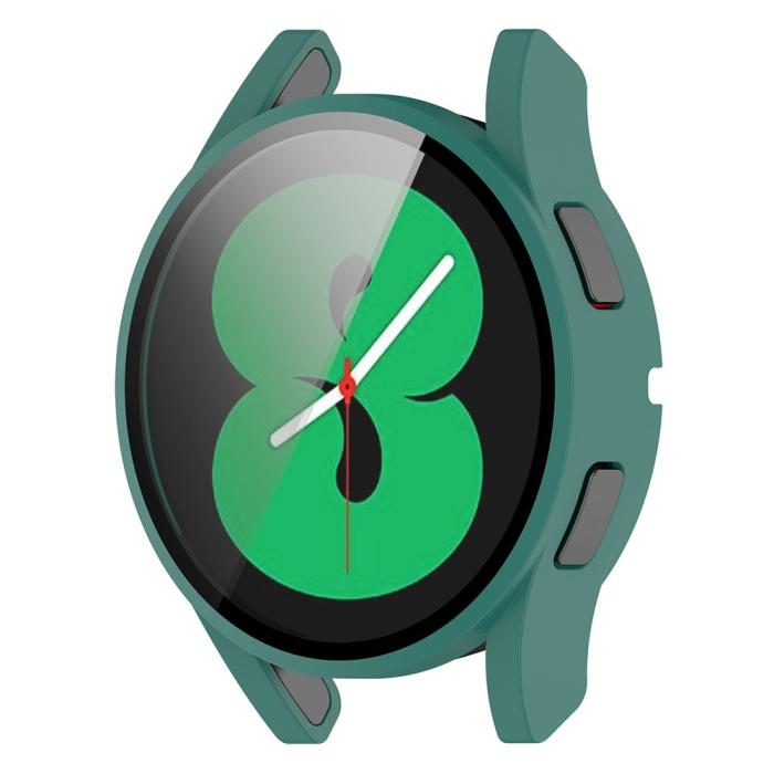 Bild 3, Galaxy Watch FE/4 40 mm Skal Med Skärmskydd Mörk Grön