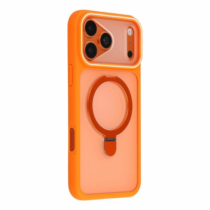 Bild 2, iPhone 18 Pro Max/17 Pro Max Skal MagSafe Stativ Orange