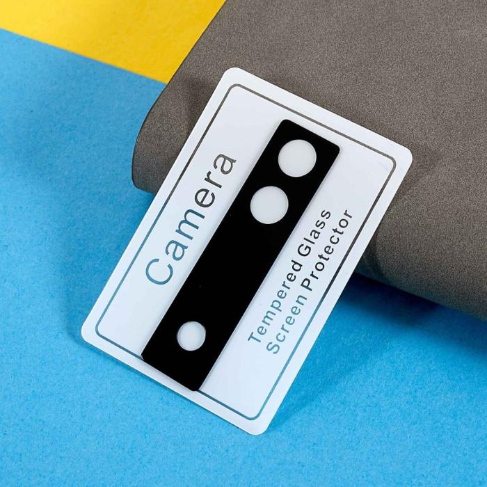 Bild 3, Google Pixel 6A 2-PACK Linsskydd Härdat Glas Svart