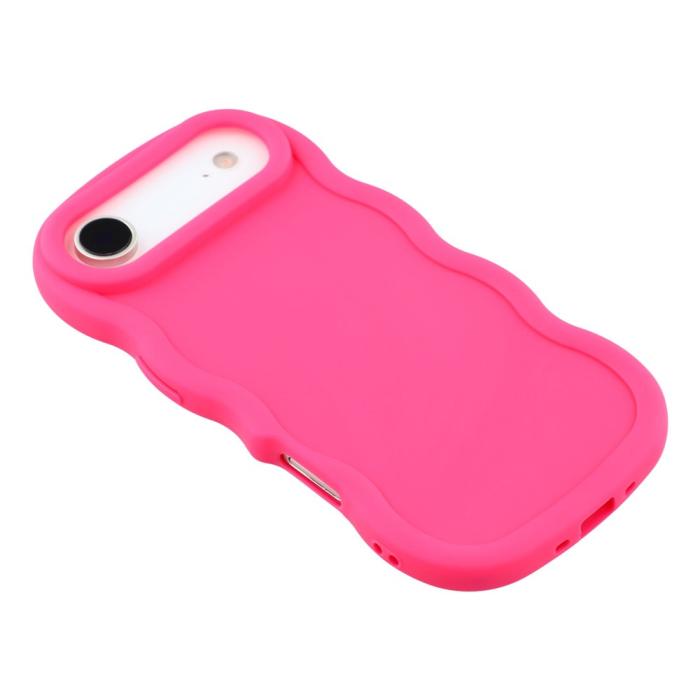 Bild 4, iPhone Air Mobilskal Wavy Rosa