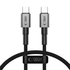 Tech-Protect 0.5m 60W/3A PD USB-C - USB-C Kabel UltraBoost