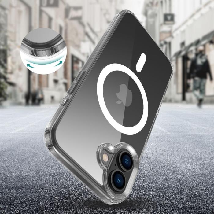 Bild 2, Tech-Protect iPhone 16 Plus Skal MagSafe FlexAir Hybrid