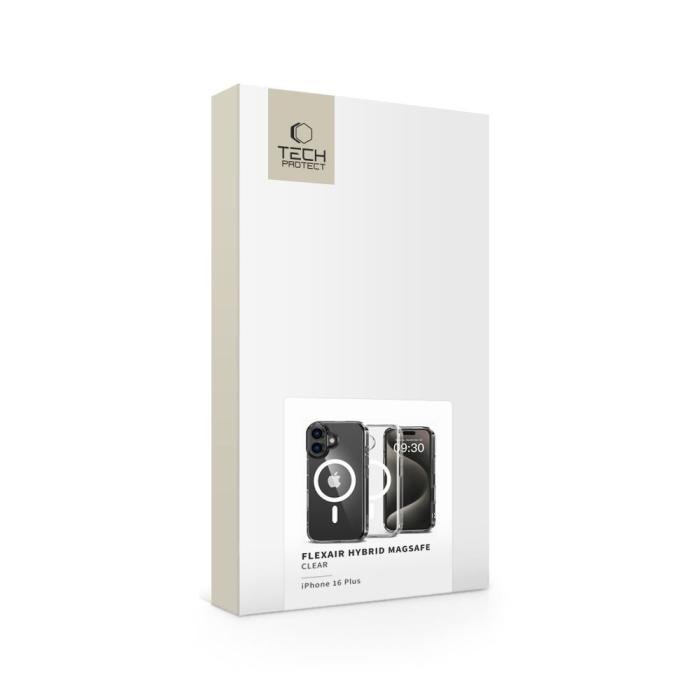 Bild 4, Tech-Protect iPhone 16 Plus Skal MagSafe FlexAir Hybrid