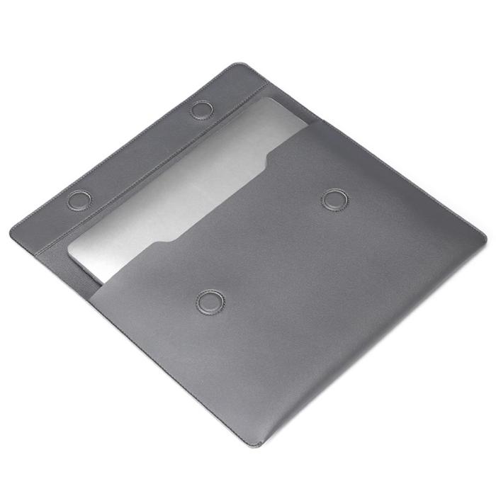 Bild 6, Laptop Sleeve 2-Set PU-Läder Väska 15.4