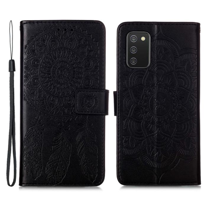 Bild 1, Samsung Galaxy A03s Fodral Dream Catcher Svart