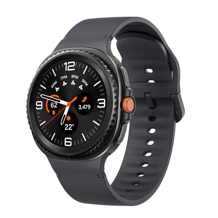 Bild 3, KALEBOL Galaxy Watch 8 46/44/40 mm Armband Silikon Grå