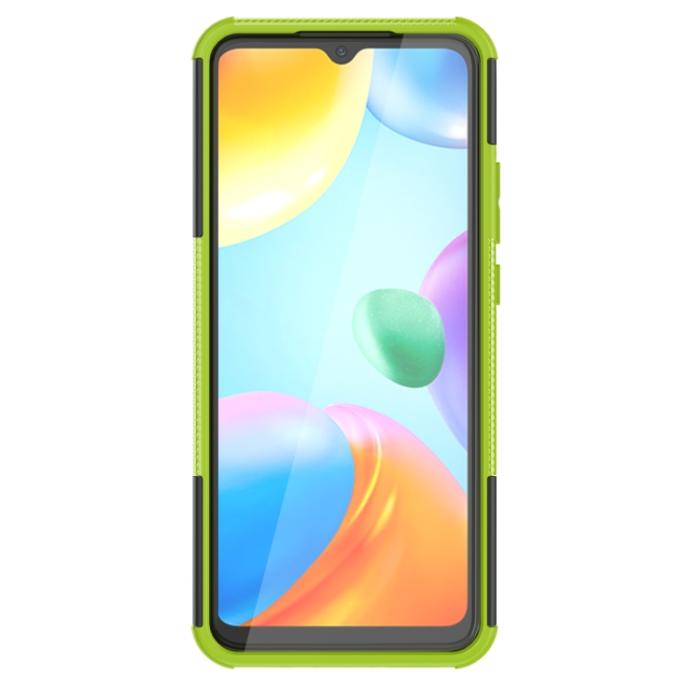Bild 3, Xiaomi Redmi 10C Skal Ultimata Stöttåligt med Stöd Grön