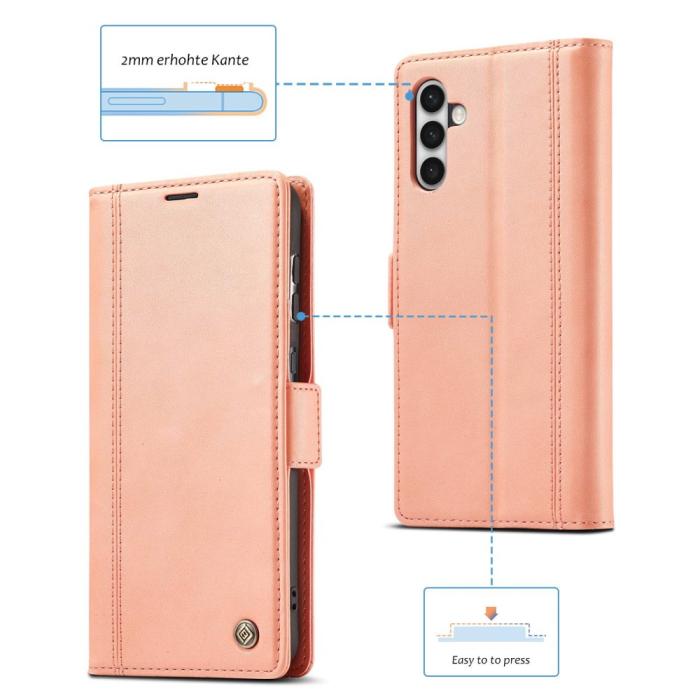 Bild 6, LC.IMEEKE Samsung Galaxy S23 Plus Fodral Läder Rosa