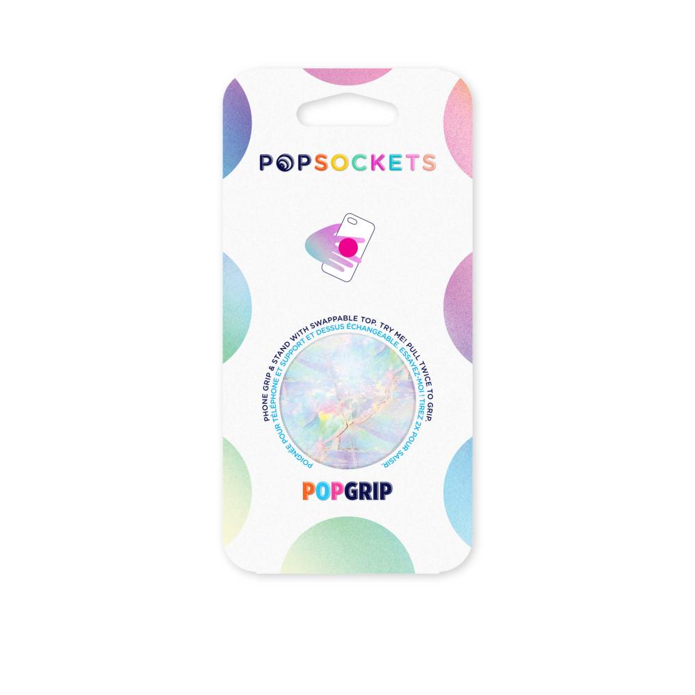 PopSockets Avtagbart Grip med Ställfunktion Opal