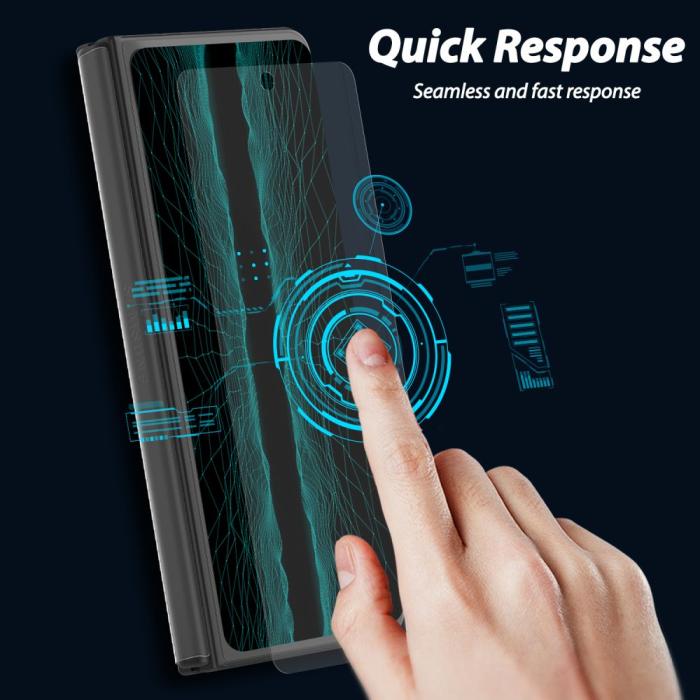 Bild 6, Whitestone Samsung Galaxy Z Fold 4 2-PACK Skärmskydd DOME Glass