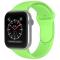 Apple Watch 38/40/41 mm Silikon Armband (M/L) Grön