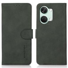 KHAZNEH OnePlus Nord 3 5G Fodral Retro Läder Grön