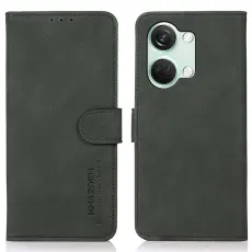 KHAZNEH OnePlus Nord 3 5G Fodral Retro Läder Grön