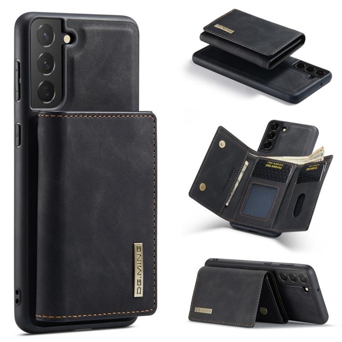 Bild 1, DG.MING Galaxy S24 Skal 2in1 Magnetisk Avtagbart Kortfack Svart