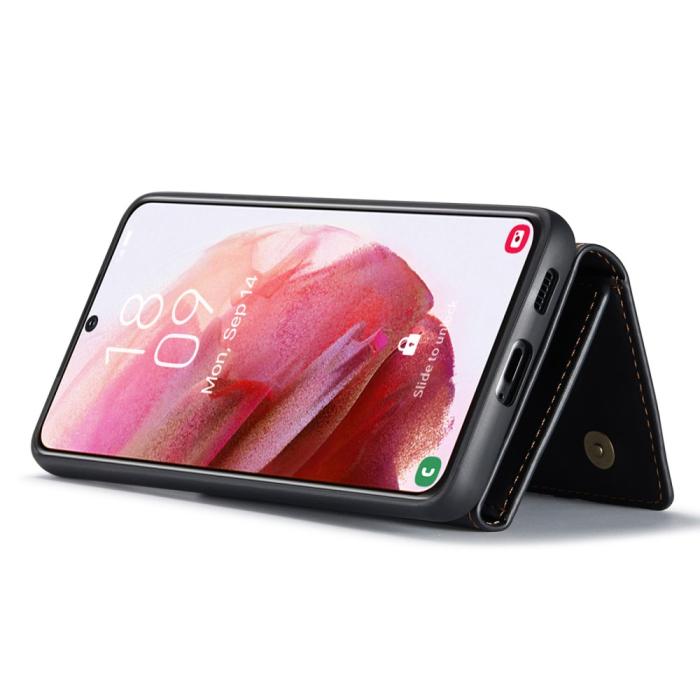Bild 2, DG.MING Galaxy S24 Skal 2in1 Magnetisk Avtagbart Kortfack Svart