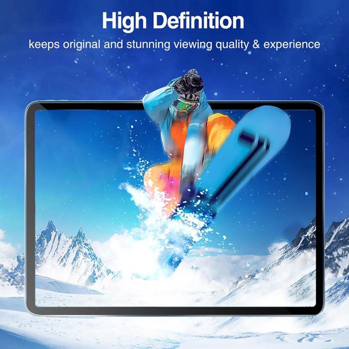 Bild 2, iPad Air 13 2026-2024 2-PACK Skärmskydd Härdat Glas