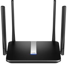 Cudy Wi-Fi Router X6 AX1800 Gigabit Wi-Fi 6 Mesh Svart