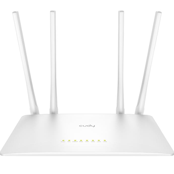 Bild 1, Cudy Wi-Fi Router WR1200 AC1200 Vit