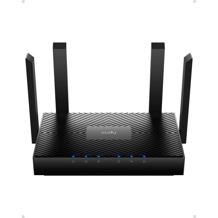 Bild 1, Cudy Wi-Fi Router WR3000 AX3000 Gigabit Wi-Fi 6 Mesh Svart