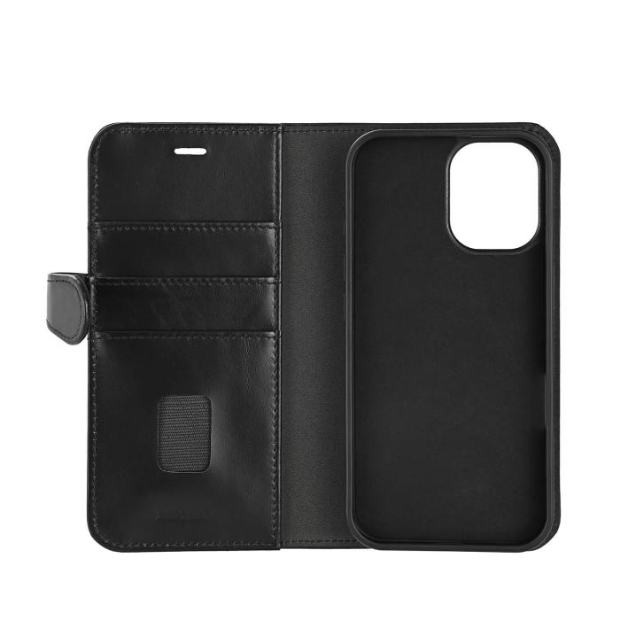 Bild 3, Buffalo iPhone 16 Fodral MagSafe 2in1 Äkta Läder Svart