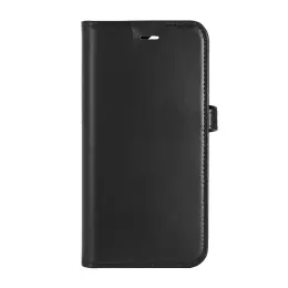 Buffalo iPhone 16 Fodral MagSafe 2in1 Äkta Läder Svart