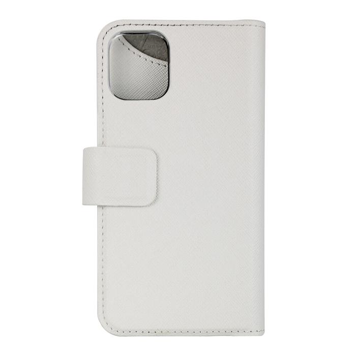 Bild 6, ONSALA iPhone 12 Mini 2in1 Magnet Fodral / Skal Saffiano White