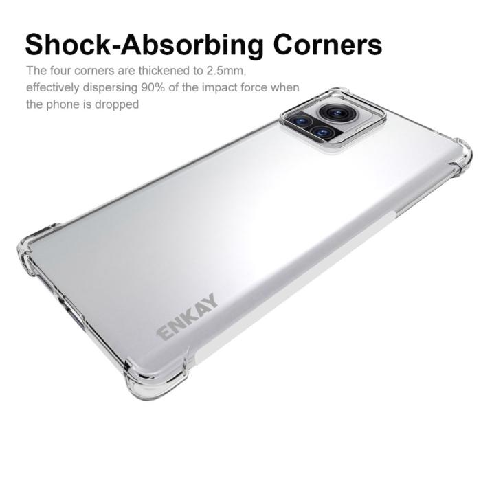 Bild 2, ENKAY Motorola Edge 30 Ultra 5G Skal Shockproof TPU Transparent