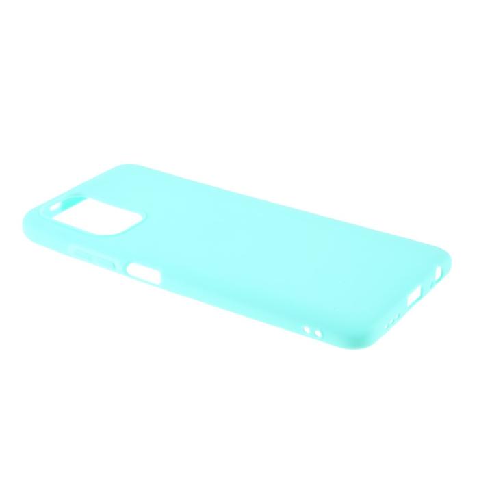 Bild 4, Xiaomi Redmi Note 10S - Matt TPU Skal - Ljus Blå