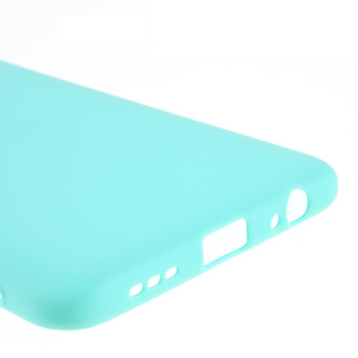 Bild 5, Xiaomi Redmi Note 10S - Matt TPU Skal - Ljus Blå