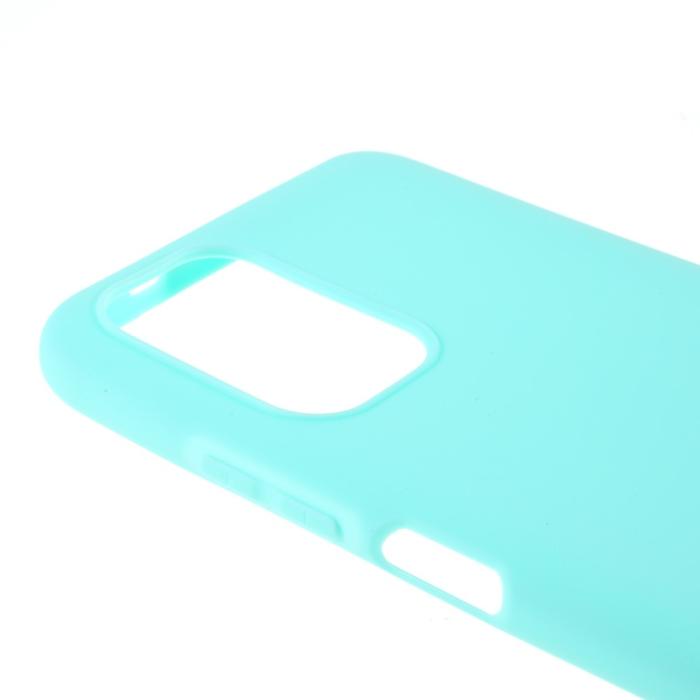 Bild 6, Xiaomi Redmi Note 10S - Matt TPU Skal - Ljus Blå