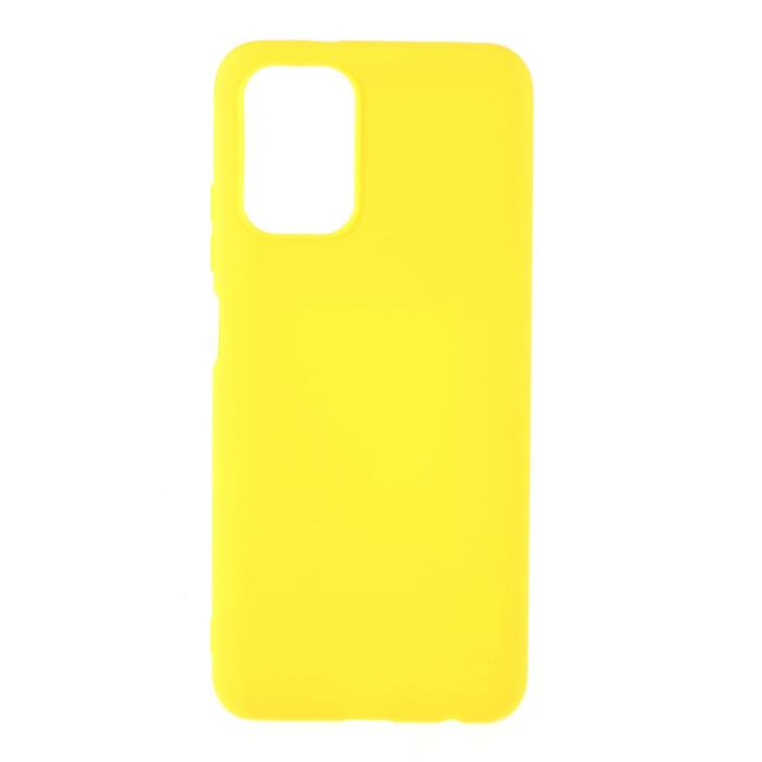 Bild 1, Xiaomi Redmi Note 10S - Matt TPU Skal - Gul