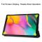 Samsung Galaxy Tab A 10.1 (2019) - Tri-Fold Fodral - Svart