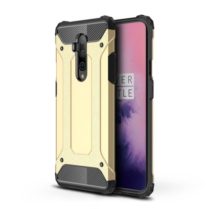 Bild 1, OnePlus 7T Pro - Guard Armour Skal - Guld