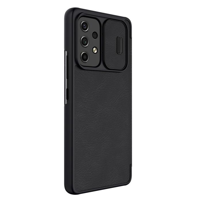 Bild 4, NILLKIN Samsung Galaxy A53 5G Fodral Qin CamShield Svart