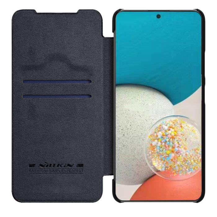 Bild 6, NILLKIN Samsung Galaxy A53 5G Fodral Qin CamShield Svart