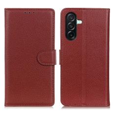 Samsung Galaxy A27 5G Fodral PU L&auml;der Brun