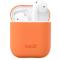 holdit Apple AirPods Nygård Skal Silikon Orange