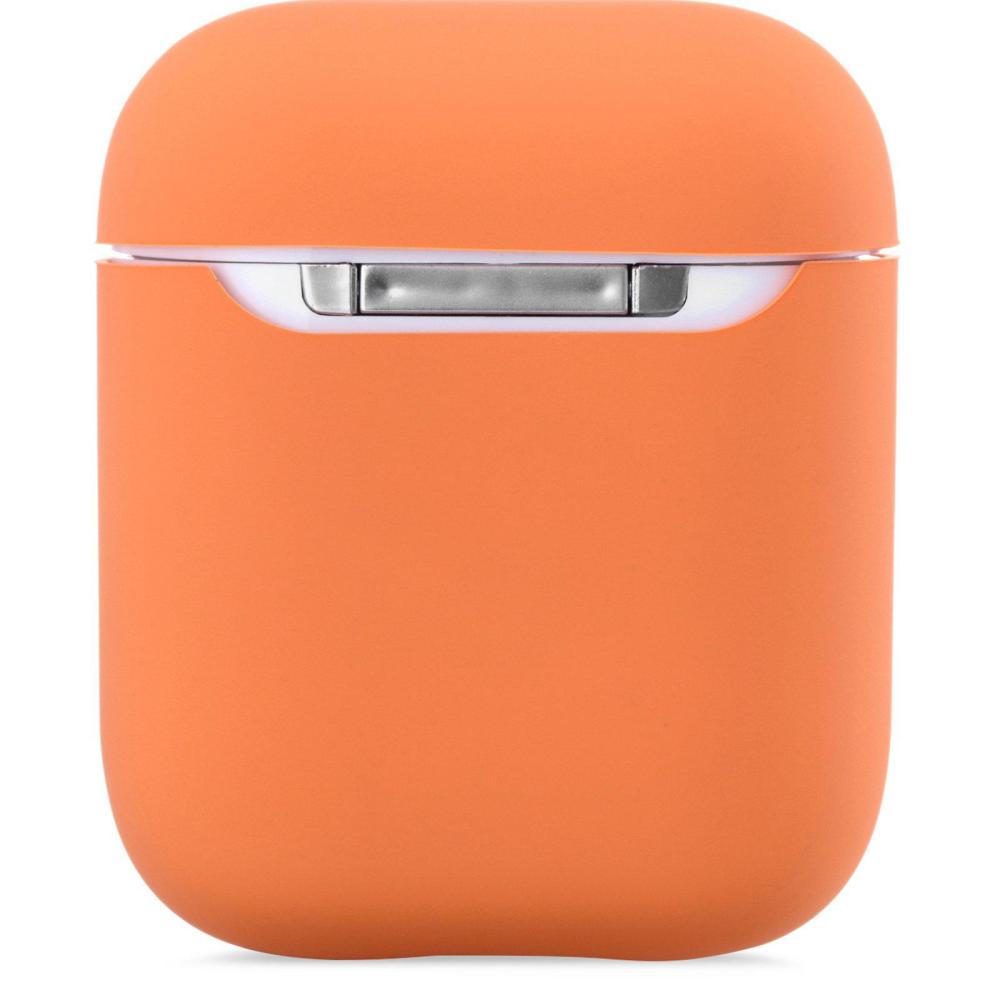 holdit Apple AirPods Nygård Skal Silikon Orange