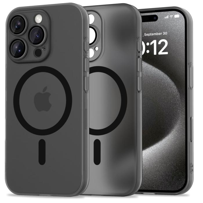 Bild 1, Tech-Protect iPhone 16 Pro Max Skal MagSafe MagSlim Matt Svart