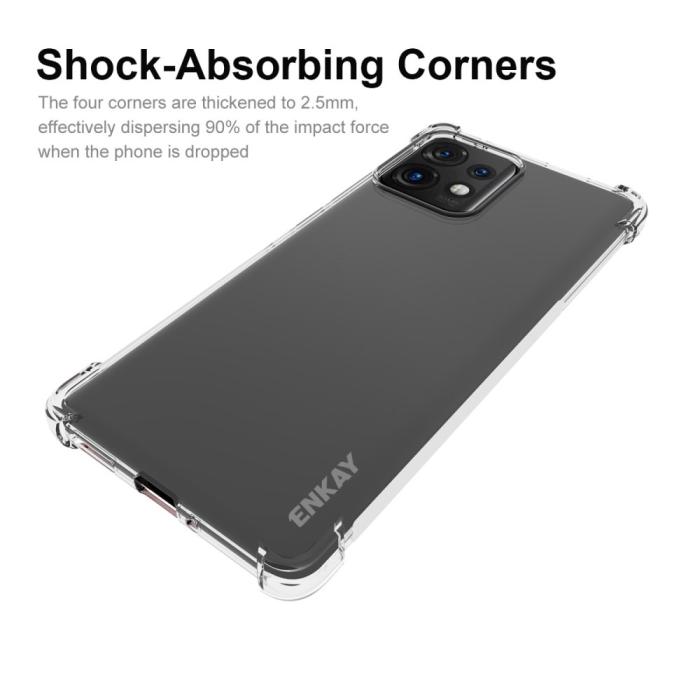 Bild 2, ENKAY Motorola Edge 40 Pro 5G Skal Shockproof TPU Transparent