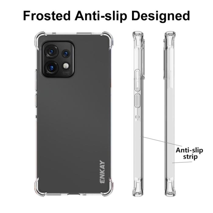 Bild 4, ENKAY Motorola Edge 40 Pro 5G Skal Shockproof TPU Transparent