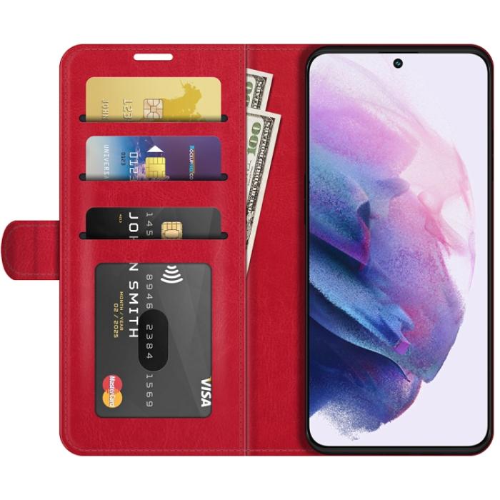 Bild 2, OnePlus 7 Fodral Läder - Röd