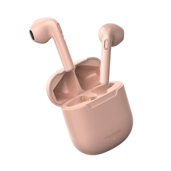 Bild 2, Mcdodo In-Ear Trådlösa Bluetooth Hörlurar Rosa