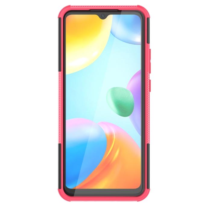 Bild 3, Xiaomi Redmi 10C Skal Ultimata Stöttåligt med Stöd Rosa