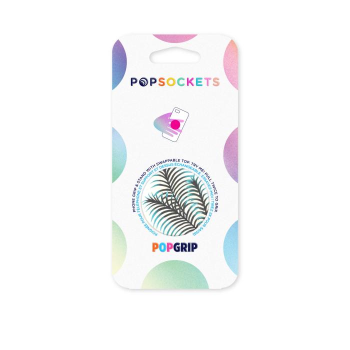 Bild 2, PopSockets Avtagbart Grip med Ställfunktion Pacific Palm