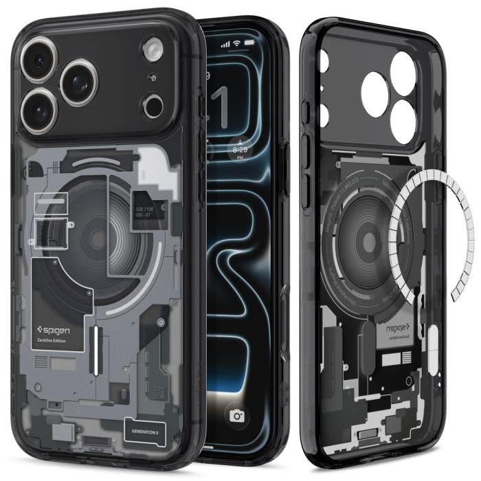 Bild 5, Spigen iPhone 18 Pro / 17 Pro Skal MagSafe Ultra Hybrid Zero