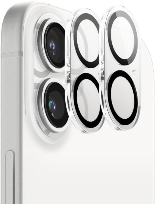 Bild 1, 2-Pack iPhone 16 Linsskydd I Härdat Glas