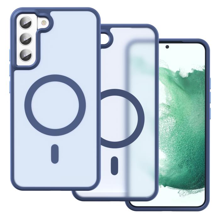 Bild 2, ColorPop Samsung Galaxy S22 Plus Skal CH MagSafe Matt Lavender Ash