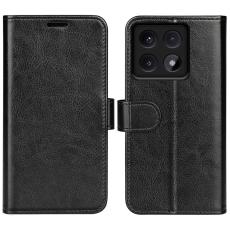 Xiaomi 14T Fodral Crazy Horse L&auml;der Svart
